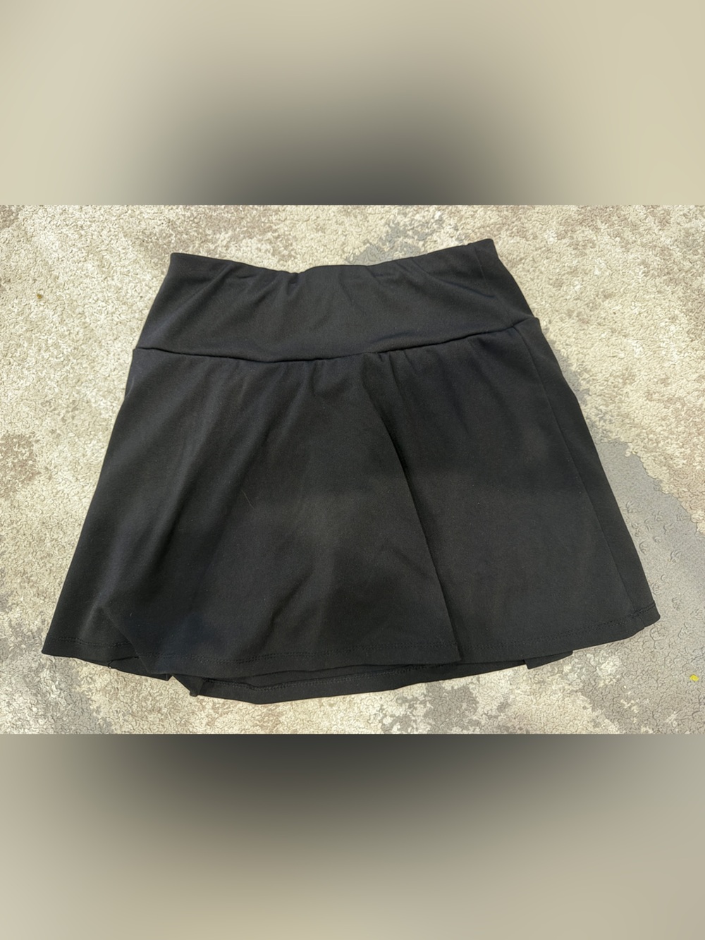 shosho Black Circle Skater Skirt